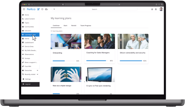Fuse as an LMS small laptop