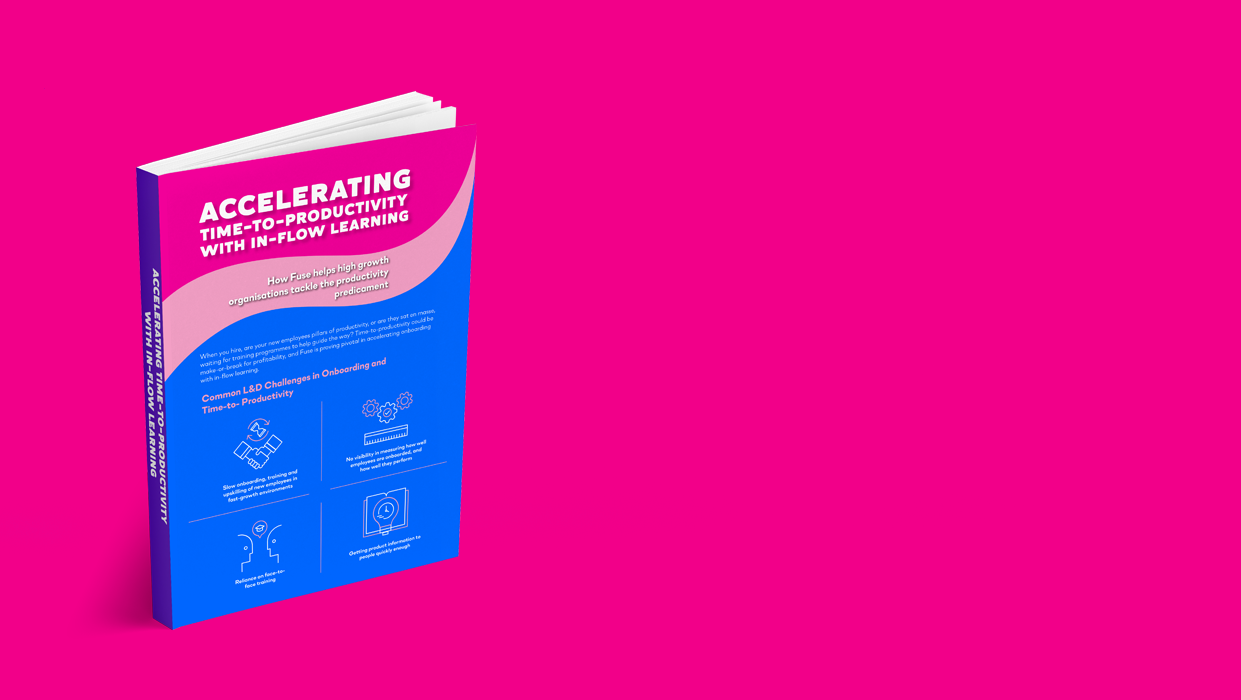 Accelerating Time-To-Productivity With In-Flow Learning